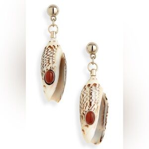 CHLOÉ Lyv Shell Drop Earrings